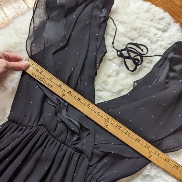 Vintage Wayne Clark black midi dress - Picture 11 of 14